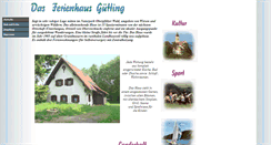 Desktop Screenshot of ferienhaus-guetting.de